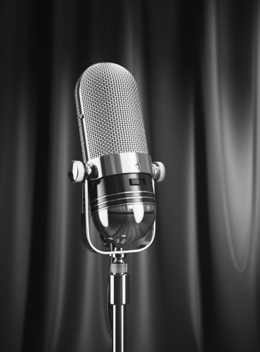 Old style microphone