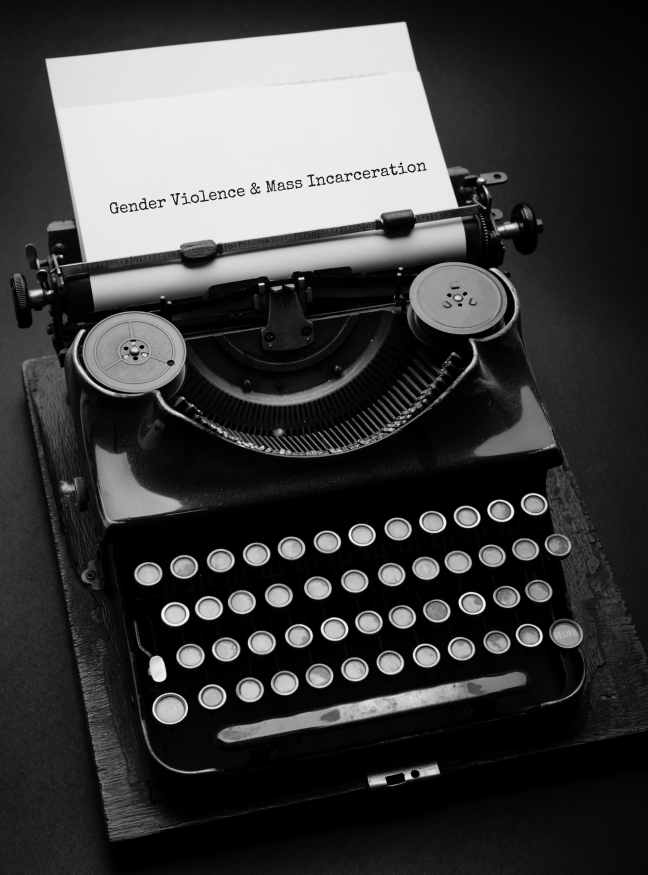 Old style typewriter